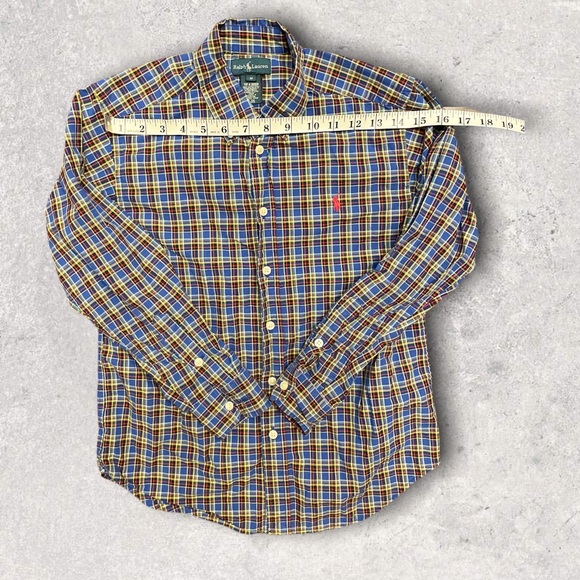 ⬇️ Boy’s Ralph Lauren Plaid Button Down Bundle, Medium - Picture 11 of 12